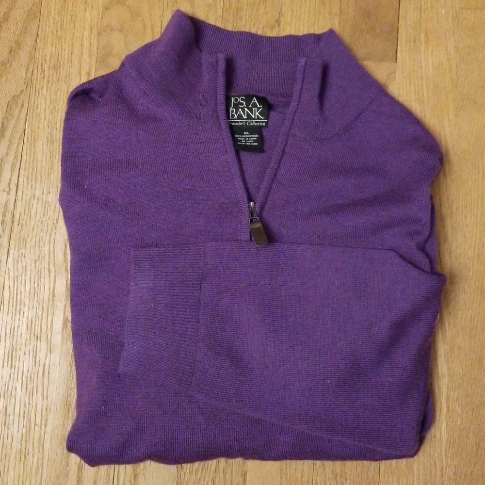 Jos. A. Banks Traveler's Collection 1/4zip Sweater